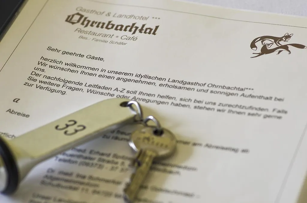 Hotel Gasthof & Landhotel Ohrnbachtal Weilbach